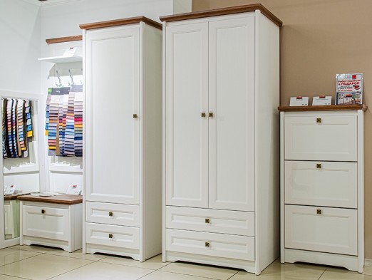 «Тиволи» Неман Шкаф 2-х створчатый с ящиками для одежды МН-035-21
