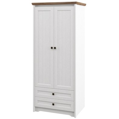 «Тиволи» Неман Шкаф 2-х створчатый с ящиками для одежды МН-035-21