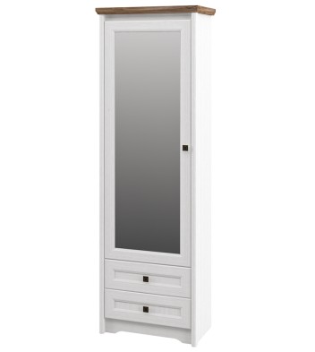 «Тиволи» Неман Шкаф-пенал с зеркалом МН-035-09