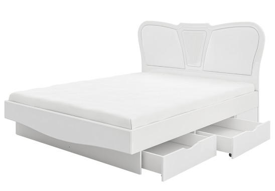 «София» Неман Кровать 160х200 с ортопедическим основанием и выкатными ящиками МН-025-25