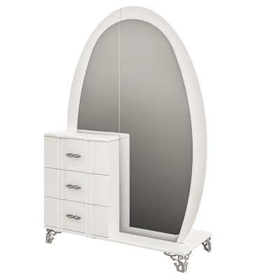 «София» Неман Шкаф комбинированный с ящиками, зеркалом, полками МН-025-10