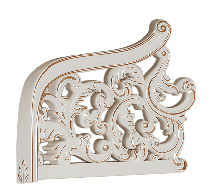 «Джоконда Люкс» Арида (крем) Декор изголовья кровати 