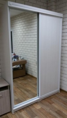 Шкаф-купе 1500 №26 «Азалия» с ящиками