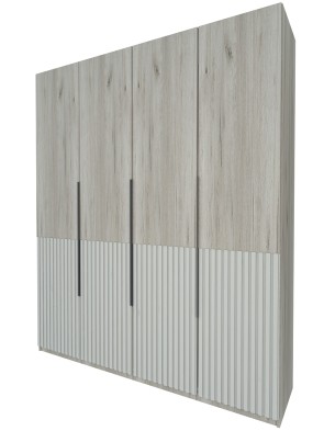 «Эра» Шкаф 4-х створчатый широкий 2000 м.5