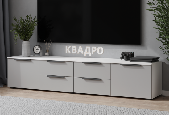 «Квадро» Дверь распашная М380х496 гладкая для тумбы под ТВ «Квадро» Дверь распашная М380х496 гладкая для тумбы под ТВ