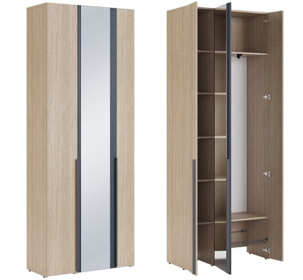 «Палермо» Шкаф в прихожую трехдверный м.5