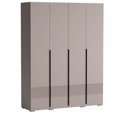 «Сатин» Шкаф 4-х створчатый М01