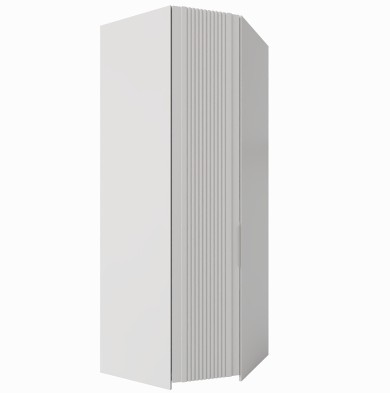 «Харди» шкаф угловой для одежды КМК 0965.47 Белый