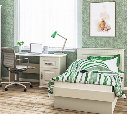 «Марсель» Неман Стол письменный МН-126-17 «Марсель» Неман Стол письменный МН-126-17