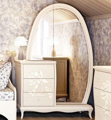 «Астория» Неман Шкаф комбинированный с ящиками, зеркалом, полками МН-218-10