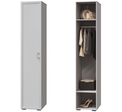 «Афина» Шкаф для платья и белья с 1 дверкой