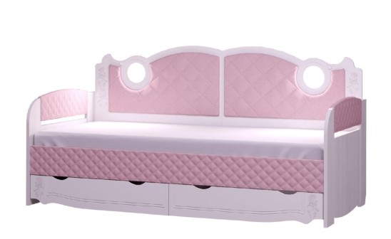 Кровать с матрасом из зала -50% «Розалия» 90x200 с подсветкой