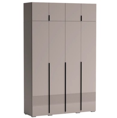 «Сатин» Шкаф 4-х створчатый М01