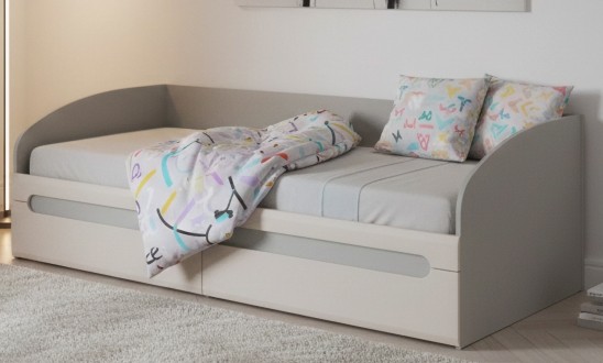 «Леонардо» Неман Кровать-тахта 80х200 с ящиками МН-026-12