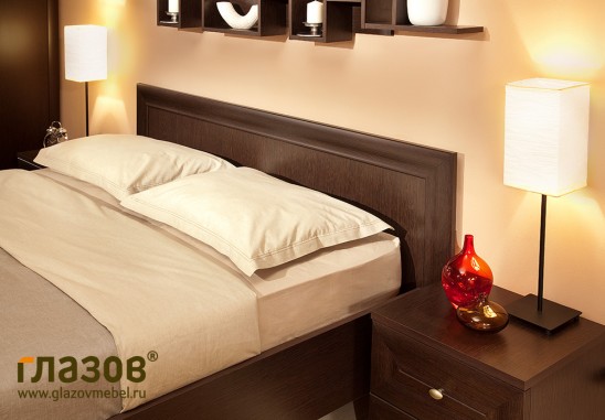 Двуспальная кровать с подъемным механизмом «Анкона»