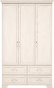 Шкаф для одежды 3-х дв с ящиками (без зеркала) 01 «Венеция»