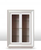 Шкаф витрина (2 стеклодвери) 998 низкий (3) «Прато»