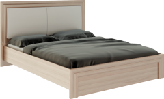 Кровать двуспальная с мягкой частью (основание настил) м.31 «Глэдис» 