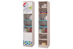 Шкаф для книг с 2-мя дверками «Джимми»