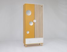 Шкаф 2-х створчатый с ящиком м. 2 «Манго»