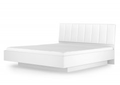 Кровать-7 с подъёмный орт.основанием «Марсель» Белая