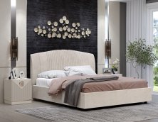 Мягкая интерьерная кровать-12М с подъёмным основанием