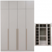 «Николь» (Ивару) Шкаф с ящиками 4-х створчатый м.24 «Николь» (Ивару) Шкаф с ящиками 4-х створчатый м.24