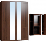 «Sherlock» 60 Шкаф для одежды и белья орех шоколадный