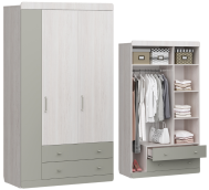 «Юкка» Шкаф 3-х створчатый с ящиком м.25 «Юкка» Шкаф 3-х створчатый с ящиком м.25