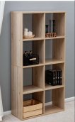 Стеллаж для книг 8 ячеек Мебель ПРО Стеллаж для книг 8 ячеек Мебель ПРО